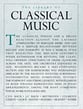 The Library of Classical Music piano sheet music cover
